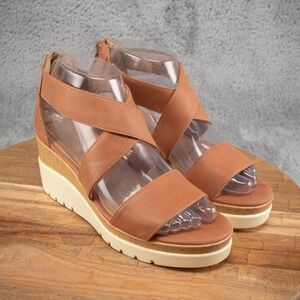 Soul Naturalizer "Goodtimes" Wedge Sandals - Women's Size 5.5 M